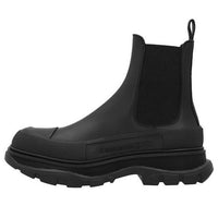 Alexander McQueen Leather Chunky Chelsea Boots 'Black' 705672WHZ611081