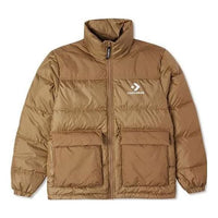 Converse Star Chevron Down Jacket 'Brown' 10023755-A02