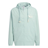 adidas originals Adicolor Windbreaker 'Hazy Green' HS2019