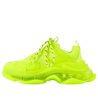 (WMNS) Balenciaga Triple S 'Fluo Yellow' 544351W2FF17320