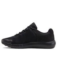 (WMNS) Under Armour Micro G Pursuit 'Black' 3021969-001