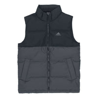 adidas Down Vest Outdoor Sports Splicing Black GF0057
