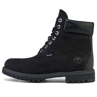 Timberland Premium 6 Inch Waterproof Wide-Fit Boot 'Black Nubuck' A2HMVW