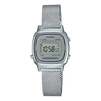 CASIO Analog Waterproof Unisex Silver Digital LA670WEM-7
