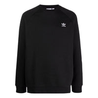 adidas originals Adicolor Essentials Trefoil Crewneck Sweatshirt 'Black' H34645