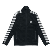 adidas originals Cord corduroy Zipper Jacket Black ED6127