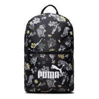 (WMNS) PUMA Core Seasonal Daypack Backpack 'Black White Purple Yellow' 077381-01