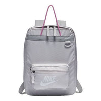 Nike Tanjun Backpack Reflective Athleisure Sports Training Gym Silver Gray BA5927-078