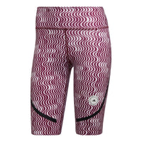 (WMNS) adidas by Stella McCartney TruePurpose Printed Cycling Leggings 'Pink Black' HI6044