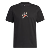 adidas Graphic Story T-shirt 'Black' IA8115