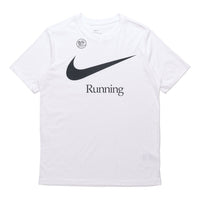 Nike Dri-FIT Logo Printing Sports Quick Dry Short Sleeve White DB5590-100