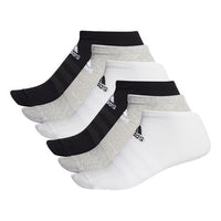 adidas Unisex Logo Embroidery Sock Combination Pack Black/White/Grey DZ9407