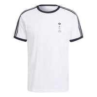 adidas Mickey Mouse x Originals 3-Stripes Tee Asia Sizing 'White' IY2270