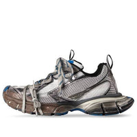 Balenciaga 3XL Sneakers 'Worn Out Grey White and Blue Mesh and Polyurethane' 734734W3XL71214