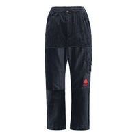 Men's Nike Corduroy Cargo Casual Straight Long Pants/Trousers Black DA6686-010