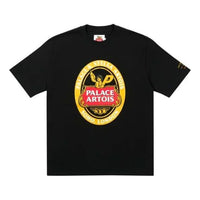 Palace X Stella Artois FW21 Logo T-Shirt 'Black' P21STTS008