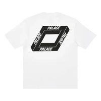 PALACE DODGY BUT LUSH T-SHIRT WHITE Back Pattern Logo Printing Short Sleeve Unisex P20TS169