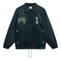 Li-Ning BadFive Graphic Loose Fit Jacket 'Black Green' AFDSD99-1