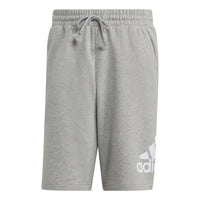 adidas Essentials Big Logo French Terry Shorts 'Grey' IC9403