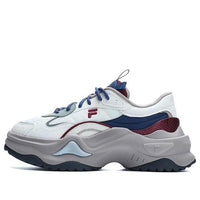 (WMNS) FILA FUSION Bianco 2 Sneakers 'White Grey Blue' T12W311302FBA