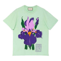 (WMNS) Gucci Personalized Printed Cotton For Green 615044-XJDBU-3614