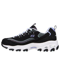 (WMNS) Skechers D'LITES Glowing Path 'Black' 149268-BKMT