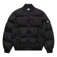 STONE ISLAND Metal Bomber Jacket 'Black' 791543232-V0029