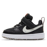 (TD) Nike Court Borough Low 2 SE 'Black Speckle' CZ7152-001