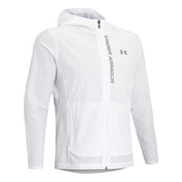 Under Armour Outrun The Storm Hooded Jacket 'White' 1376794-100