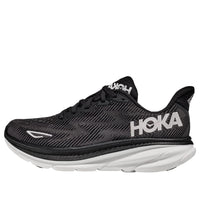 HOKA ONE ONE Clifton 9 2E Wide 'Black White' 1132210-BWHT
