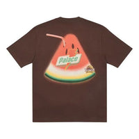 PALACE Sugar T-Shirt Logo Short Sleeve Unisex Brown P20TS029
