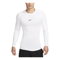 Nike Pro Dri-FIT Tight Long-Sleeve Fitness Top 'White' FB7920-100