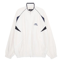 Balenciaga 3B Sports Icon Medium Fit Tracksuit Jacket 'White' 746483TOO489000