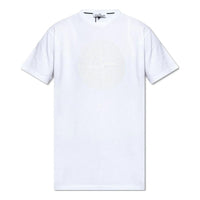 STONE ISLAND Industrial Two Textured Print T-shirt 'White' 79152NS92-V0001