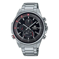 Men's CASIO Business Casual Stainless Steel Watch Mens Black Analog EFS-S590D-1AV