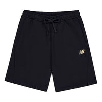 New Balance NB Logo Cotton Short 'Black' AMS41366-BK