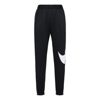 Men's Nike Large logo Brand Logo Bundle Feet Sports Pants/Trousers/Joggers Autumn Black DM0996-010