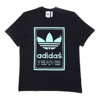 adidas originals Printing Casual Short Sleeve Black DJ2712