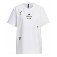(WMNS) adidas x Transformers T-Shirts 'White' IU4753