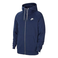 Nike Sports Cozy Full-Zip Hooded Jacket Blue CU4456-410