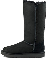 (WMNS) UGG Bailey Button Triplet II Boot High Top Black 1016227-BLK