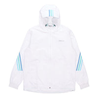 adidas neo M Fav 3s Wb 2 Contrasting Colors Sports Hooded Jacket White GP5660