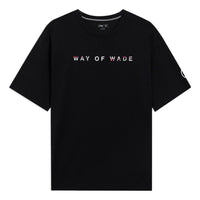 Li-Ning Way Of Wade Code Graphic Loose Fit T-shirt 'Black' AHSS437-1