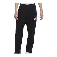 Nike Sportswear French Terry Embroidery Pattern Long Pant Male Black CU3821-001