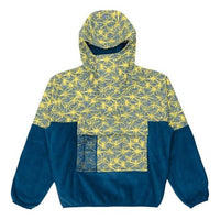 Men's Nike ACG Contrast Color Stitching Half Zipper Fleece Sports Pullover Travel Yellow CK3107-432
