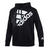 Men's adidas Large Logo Sports Pullover Black GS8747