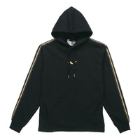 PUMA Metallic Logo Hoodie 'Black Gold' 587139-01