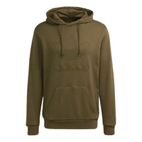 Men's adidas originals Solid Color Large Logo Sports Olive H13499