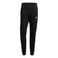 adidas Essentials French Terry Pants Knitted Sport Trousers Men's Black BK7433