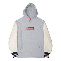 Supreme x JUNYA WATANABE COMME des GARONS MAN Box Logo Hoodie 'Grey White Red' SUP-FW21-310